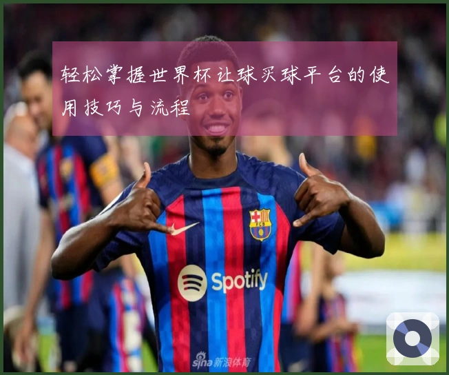 轻松掌握世界杯让球买球平台的使用技巧与流程