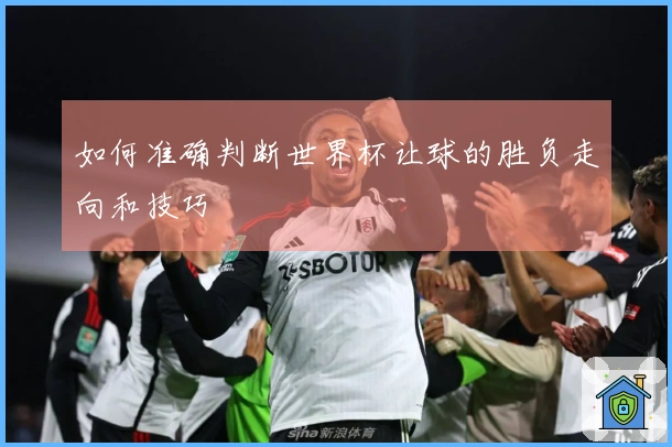 如何准确判断世界杯让球的胜负走向和技巧