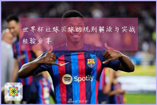 世界杯让球买球的规则解读与实战经验分享