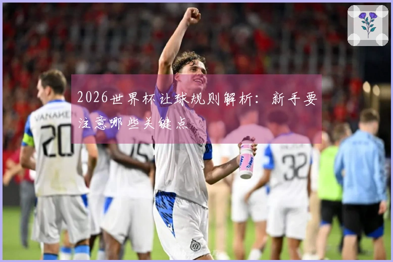 2026世界杯让球规则解析：新手要注意哪些关键点